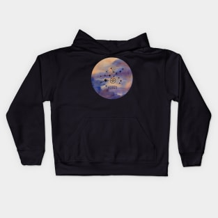 Virgo Zodiac Kids Hoodie